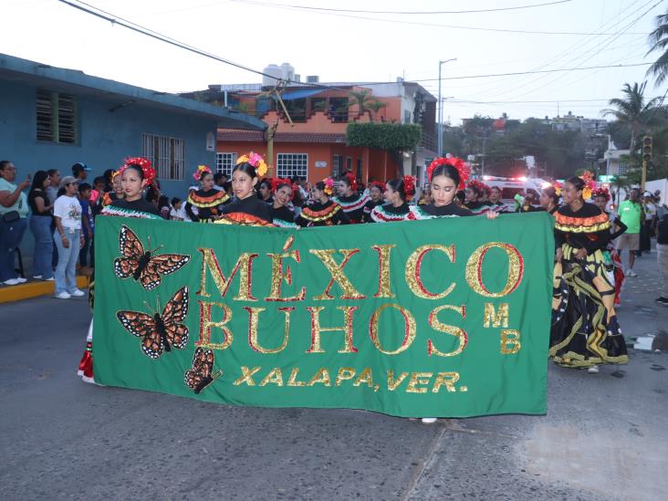 En la Feria de la Pesca se realizó con éxito y toda la alegría el Carnaval de Alvarado 2025
