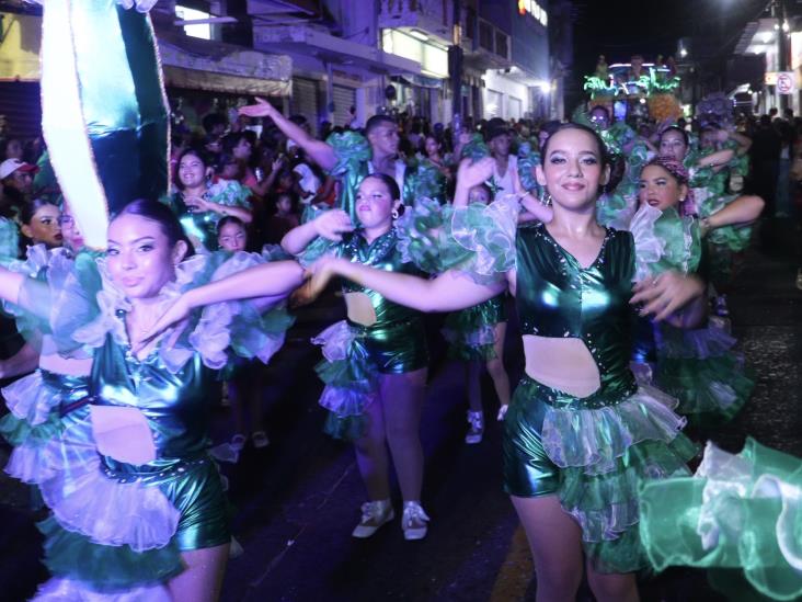 En la Feria de la Pesca se realizó con éxito y toda la alegría el Carnaval de Alvarado 2025