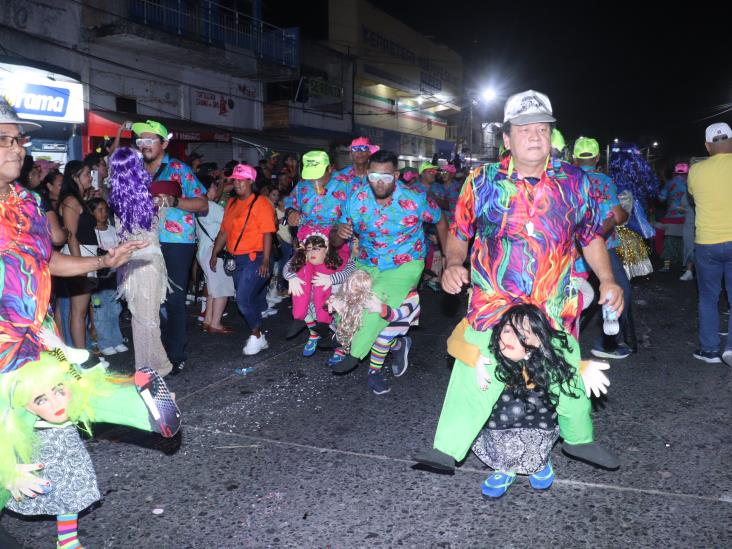 En la Feria de la Pesca se realizó con éxito y toda la alegría el Carnaval de Alvarado 2025