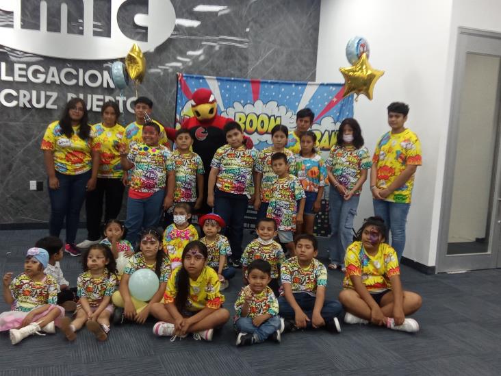 Amanc Veracruz celebra el Día del Niño con pequeños del albergue