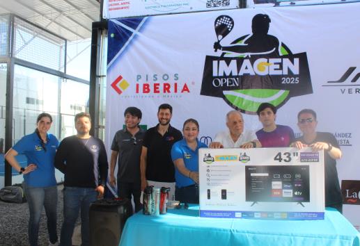 Imagen de Veracruz efectúa rifa al finalizar el torneo de pádel ´Imagen Open 2025´