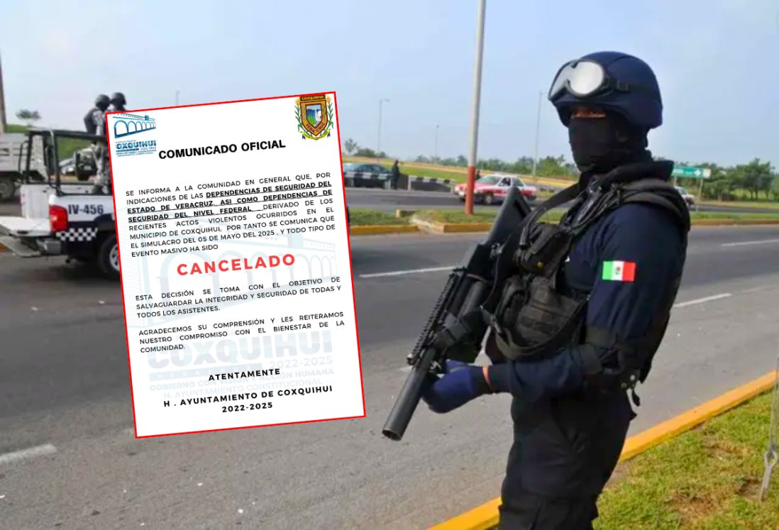 Ayuntamiento de Coxquihui suspende eventos públicos por ola de violencia
