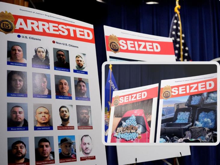 Estados Unidos hace decomiso histórico de fentanilo del Cártel de Sinaloa