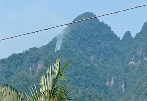 Alarma por incendio forestal en la sierra de Misantla; claman atención urgente