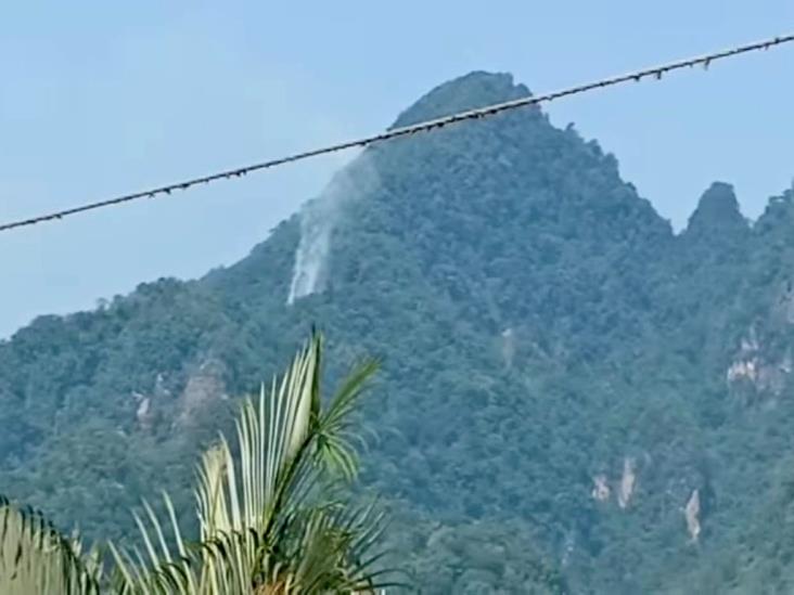 Alarma por incendio forestal en la sierra de Misantla; claman atención urgente