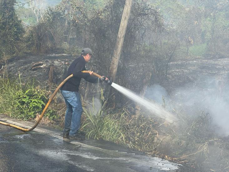 Incrementan incendios en la zona de Poza Rica