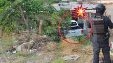 Nogales: por querer ganarle al tren, termina con todo y camioneta en el patio de una casa (+VIDEO)