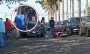 Motociclista lesionado tras ser embestido por camioneta frente a la SEV en Xalapa