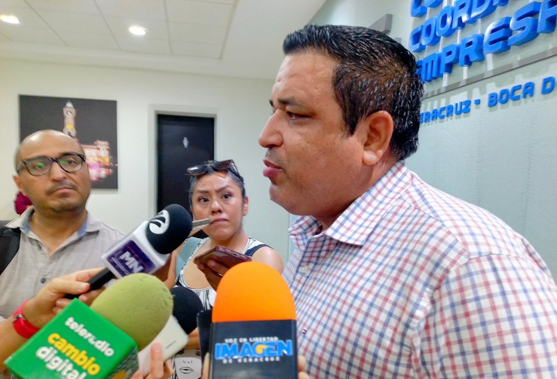 No ha habido comercios y empresas afectadas por cortes de agua y luz en Veracruz: CCE