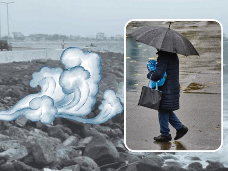 Frente frío 42 afectará con lluvias y fuertes vientos estas zonas de Veracruz
