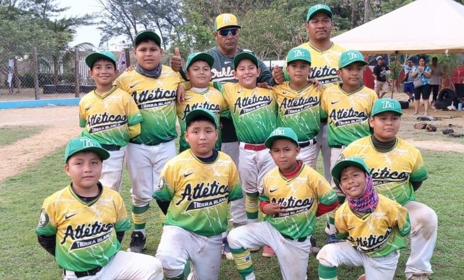 Atléticos de Tierra Blanca ganan la eliminatoria de beisbol infantil