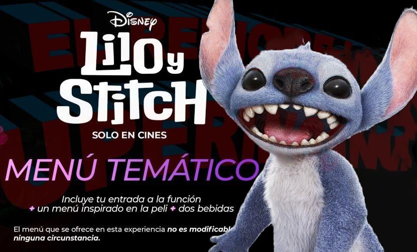 Este será el menú temático de Lilo y Stich en Cinépolis; ¿Qué incluye?
