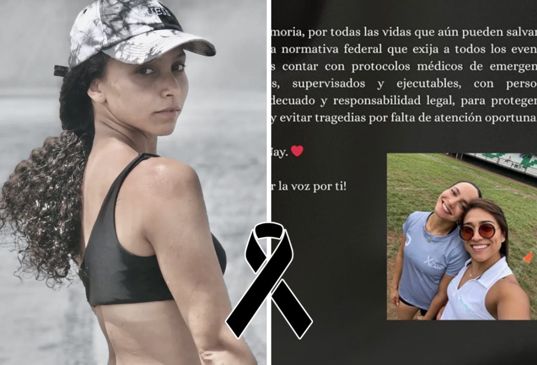 "Estuve sola luchando por su vida": amiga de Nayeli Clemente, atleta veracruzana fallecida, denuncia negligencia