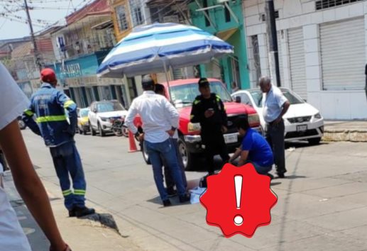 Menor de 9 años es atropellada en calles del centro de Córdoba