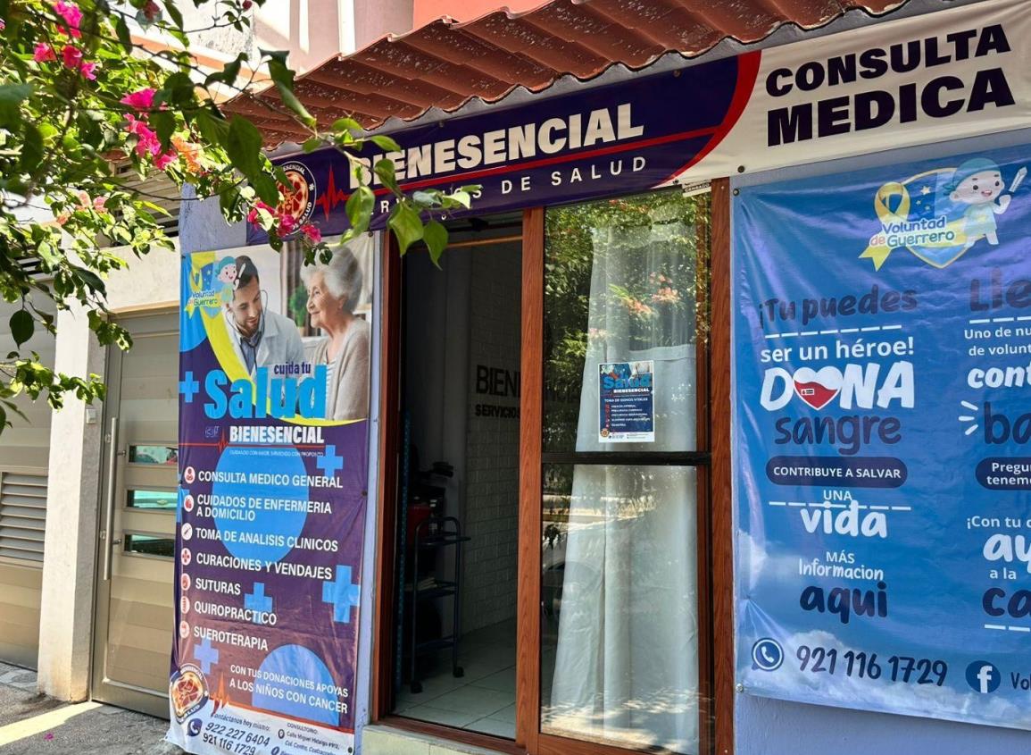 Voluntad de Guerrero A.C inauguró un consultorio médico en Coatzacoalcos