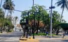 Colocan semáforos nuevos con tecnología LED en el centro de Veracruz
