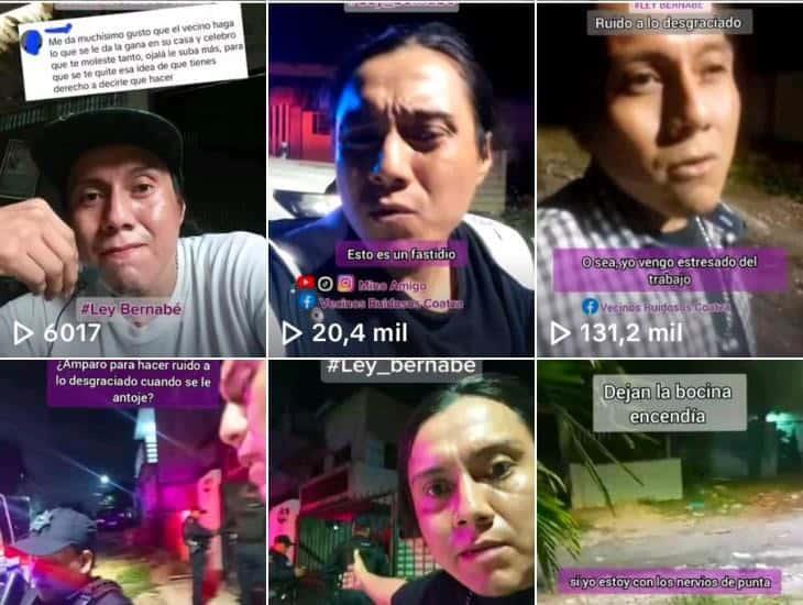 Se viraliza en Tik Tok denuncia hecha por ciudadano porteño; sus vecinos no lo dejan dormir