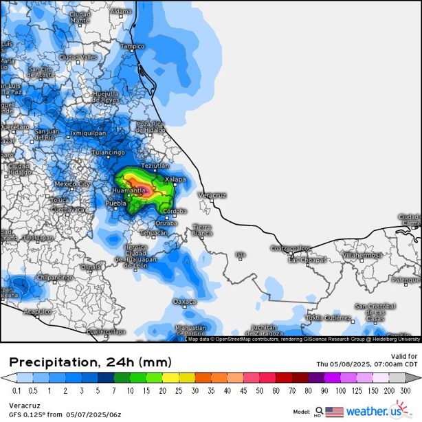 Emiten aviso especial por fuerte calor en Veracruz este miércoles