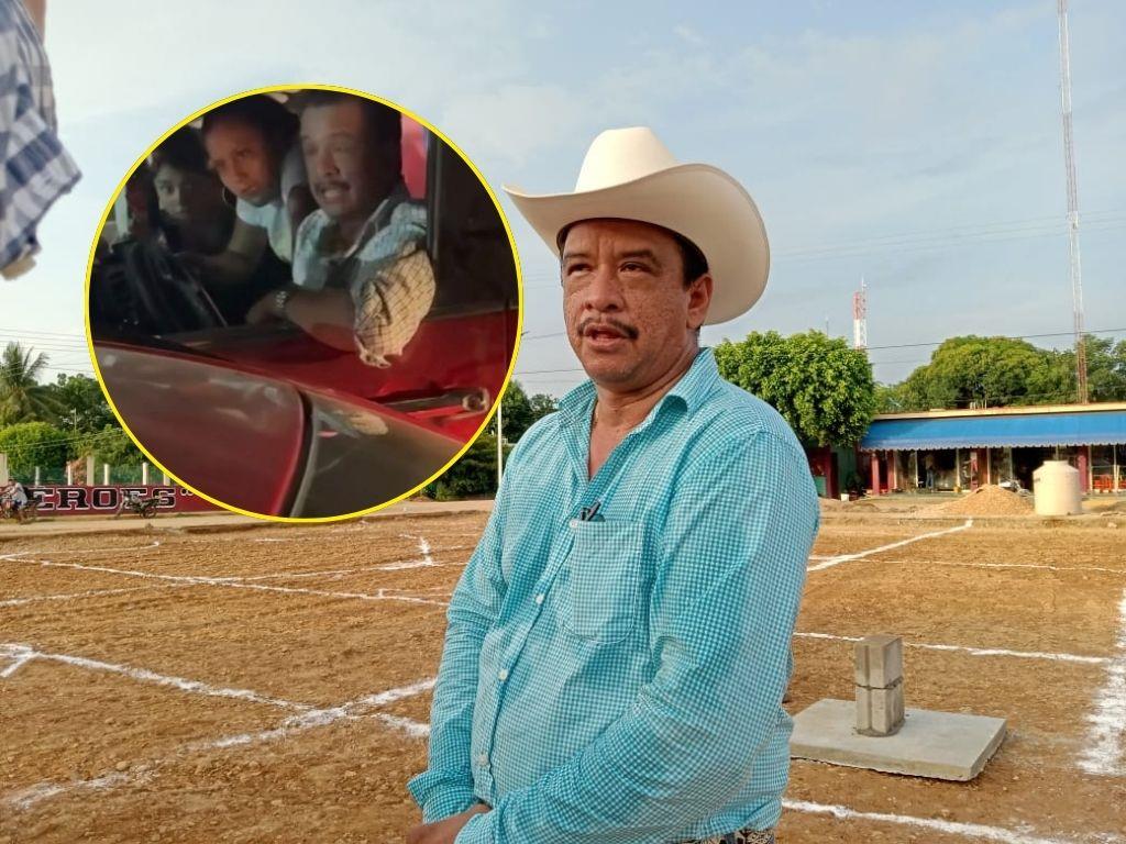 Exhiben en VIDEO a alcalde de Hidalgotitlán amenazando de muerte a un profesor de primaria | VIDEO