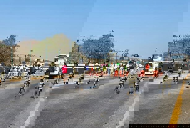 Realizan simulacro de seguridad nivel III en el recinto portuario de Veracruz