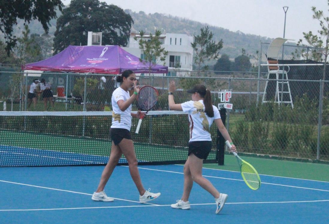 Brillan jóvenes tenistas en el macro regional