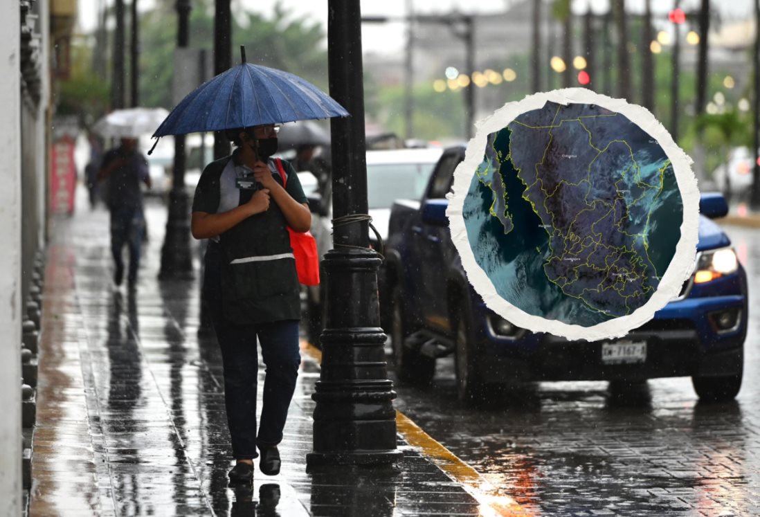Alertan por norte en Veracruz; podría provocar inundaciones y caída de árboles