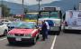 Caos vial por choque entre taxi y camión en la Avenida Cri Cri de Orizaba