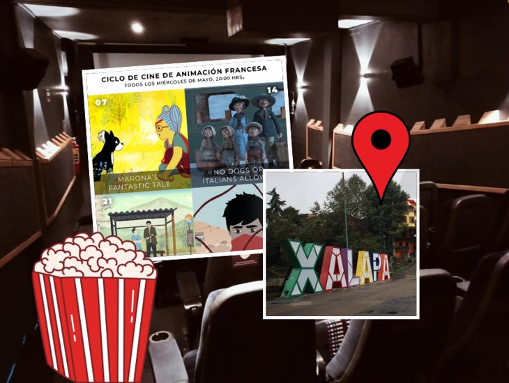Proyectarán ciclo de cine de animación francesa en Xalapa; checa fechas y cartelera