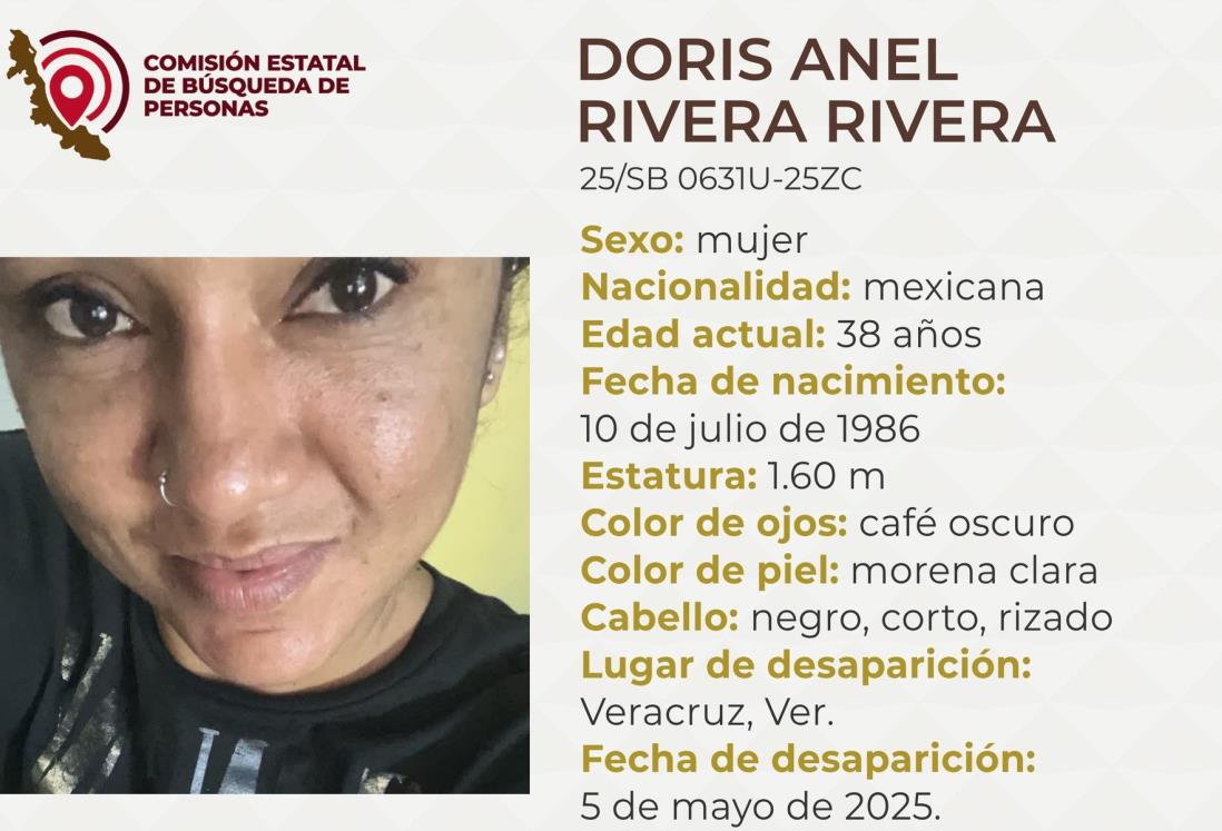Desaparece Doris Anel Rivera en el puerto de Veracruz