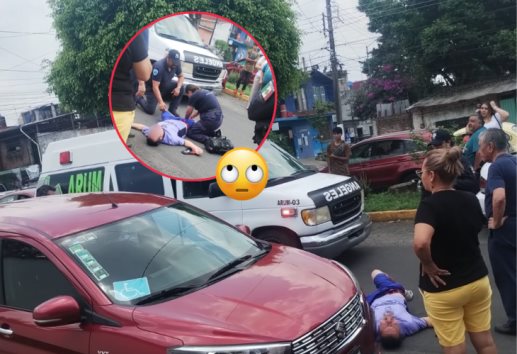 Causa alarma un hombre tirado en avenida de Xalapa; ¡estaba borracho! 