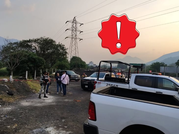 Era de Río Blanco; identifican cuerpo abandonado a un costado de la Orizaba-Puebla