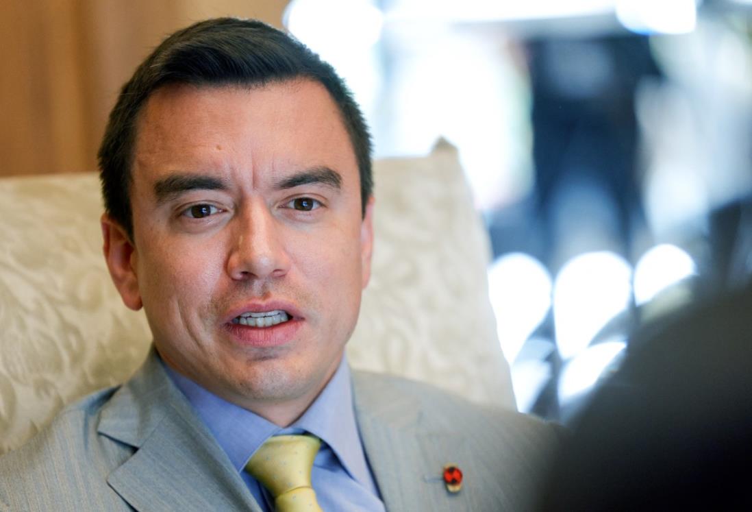 Daniel Noboa abre puerta al diálogo con México, pero descarta liberar a Jorge Glas