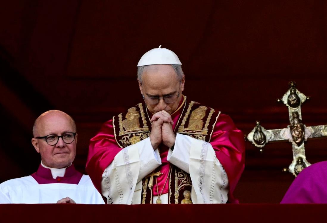 "La paz esté con ustedes": Estas fueron las primeras palabras del papa León XIV