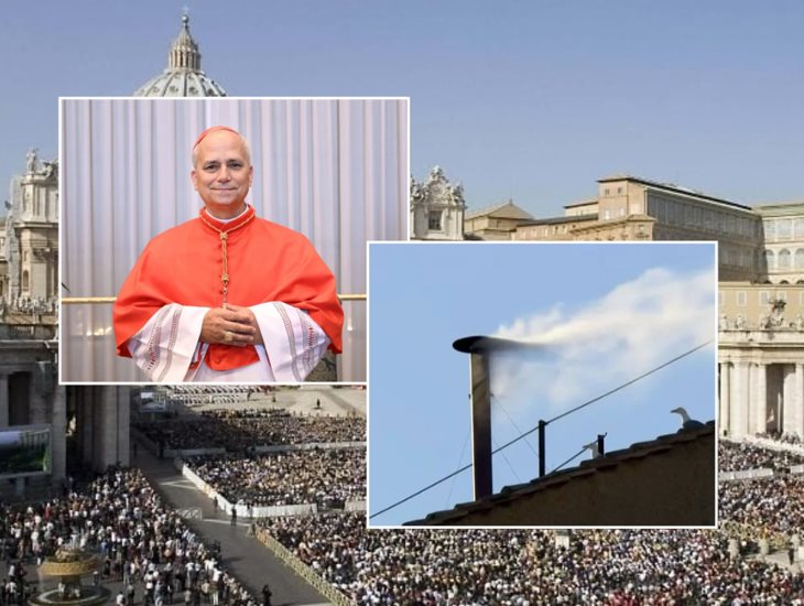 Humo blanco; anuncian nuevo Papa en el Vaticano (+Video)
