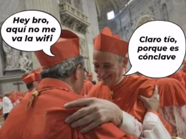 Los mejores memes tras la espera del Cónclave en el Vaticano