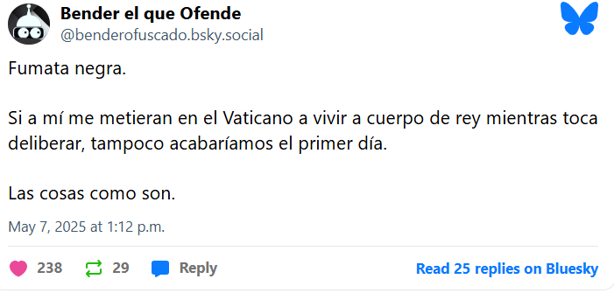 Los mejores memes tras la espera del Cónclave en el Vaticano