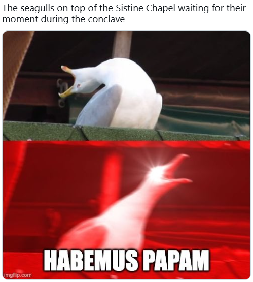 Los mejores memes tras la espera del Cónclave en el Vaticano