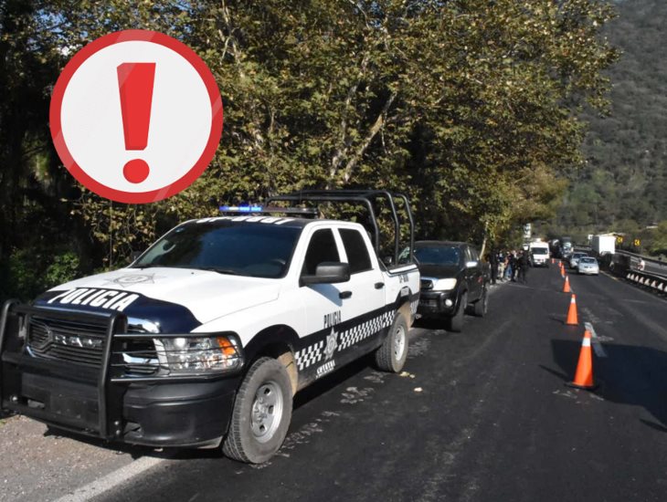 ¡Perdió el control! tráiler sufre accidente en la autopista Orizaba-Puebla