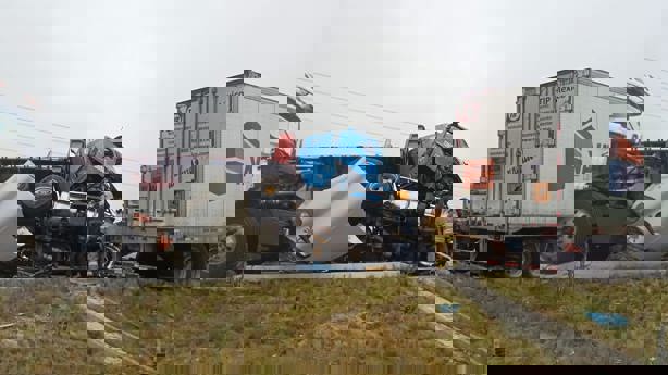 Violento choque en la autopista Xalapa-Perote deja una persona sin vida