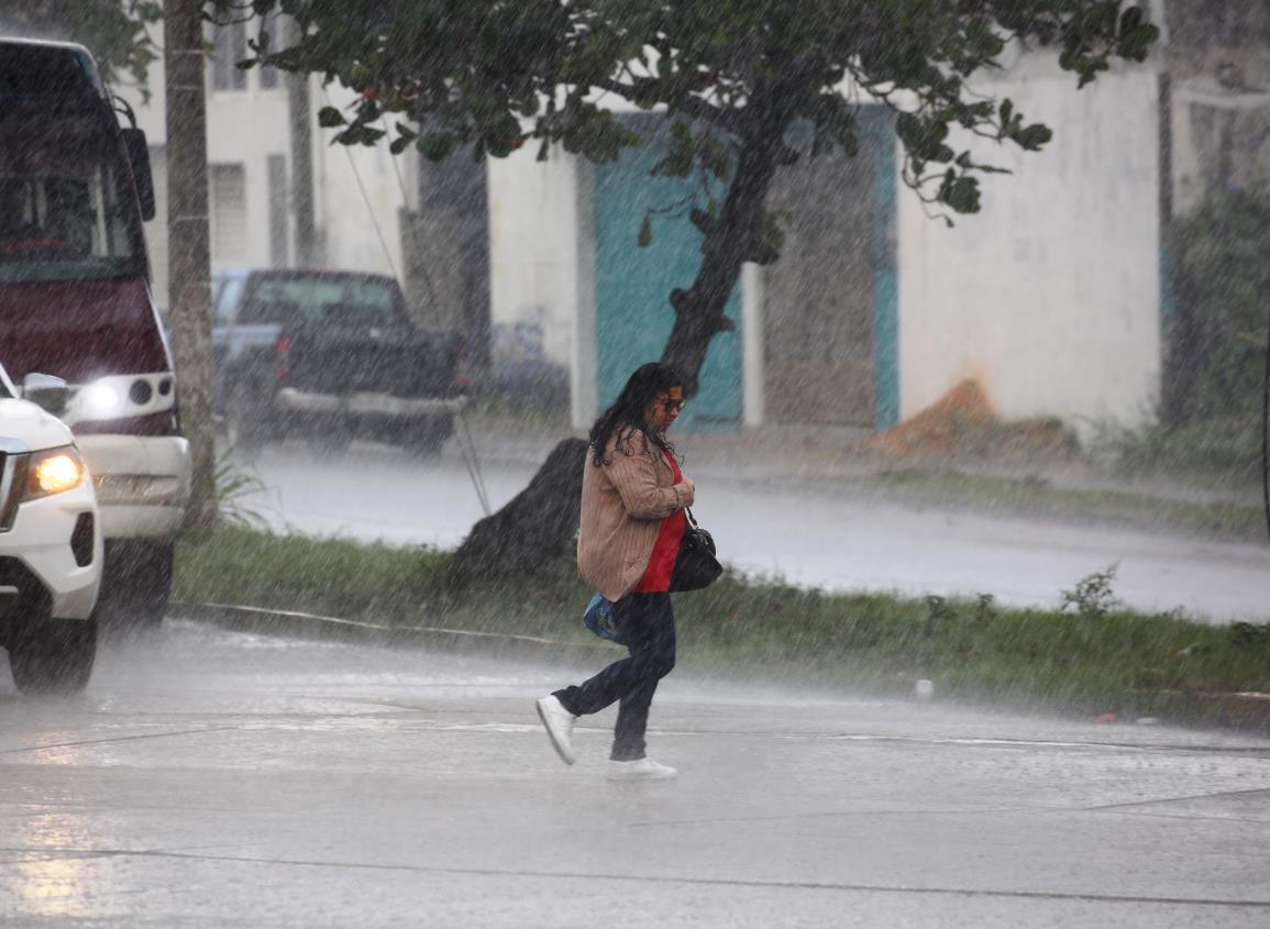 Estas zonas de Veracruz se vieron beneficiadas por lluvias del Frente Frío 41