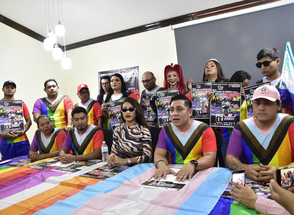 Comunidad LGBTTTI+ de Coatzacoalcos acusan desdén de candidatos a la alcaldía