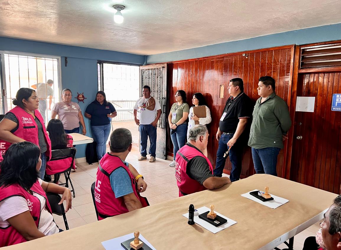 Elección Judicial 2025: termina OPLE Cosoleacaque sellado de 700 mil boletas en Cosoleacaque