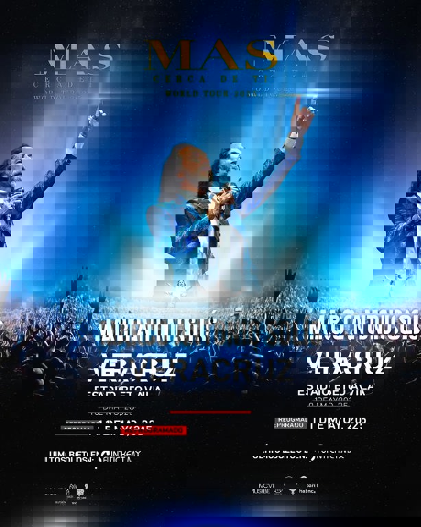 Esta es la razón por la que el concierto de Marco Antonio Solís en Veracruz fue reprogramado