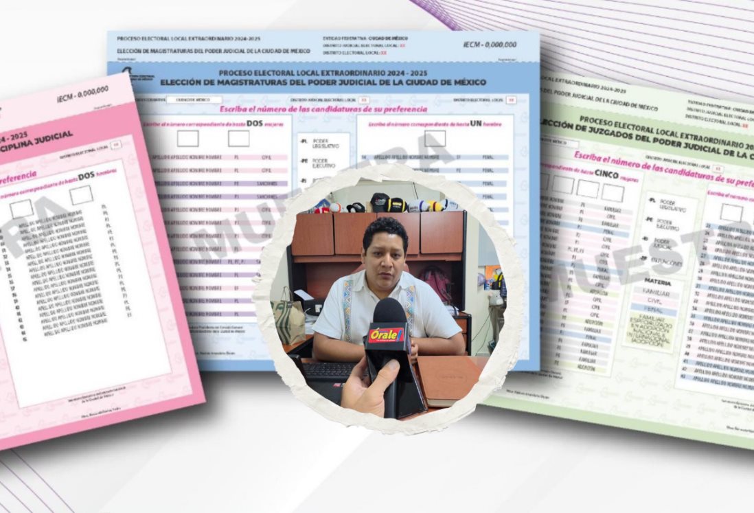 Este fin de semana llegarán a Veracruz y Boca del Río boletas de la elección judicial