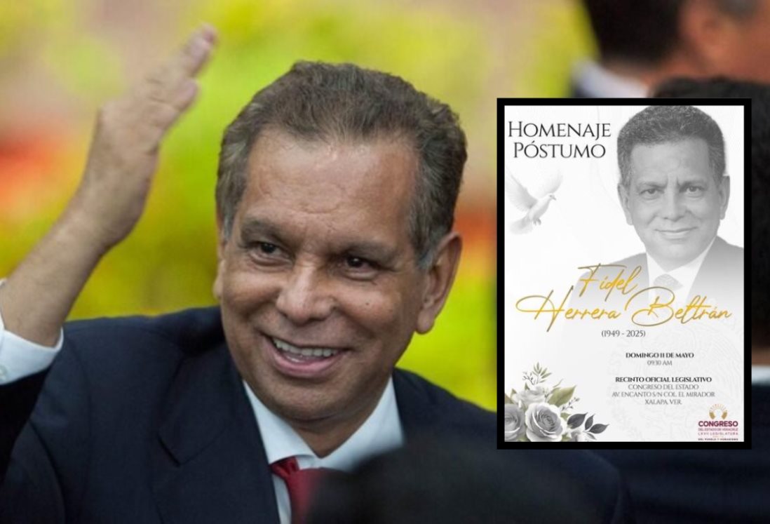 Estos son los lugares y hora del homenaje póstumo a Fidel Herrera Beltrán en Xalapa