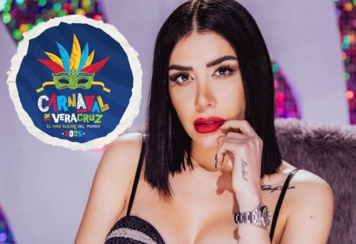 Karime Pindter, confirmada para el primer desfile del Carnaval de Veracruz 2025