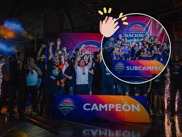 ¡Con todo! Leones Anáhuac Xalapa son campeones nacionales; ascienden a División I de la Liga ABE