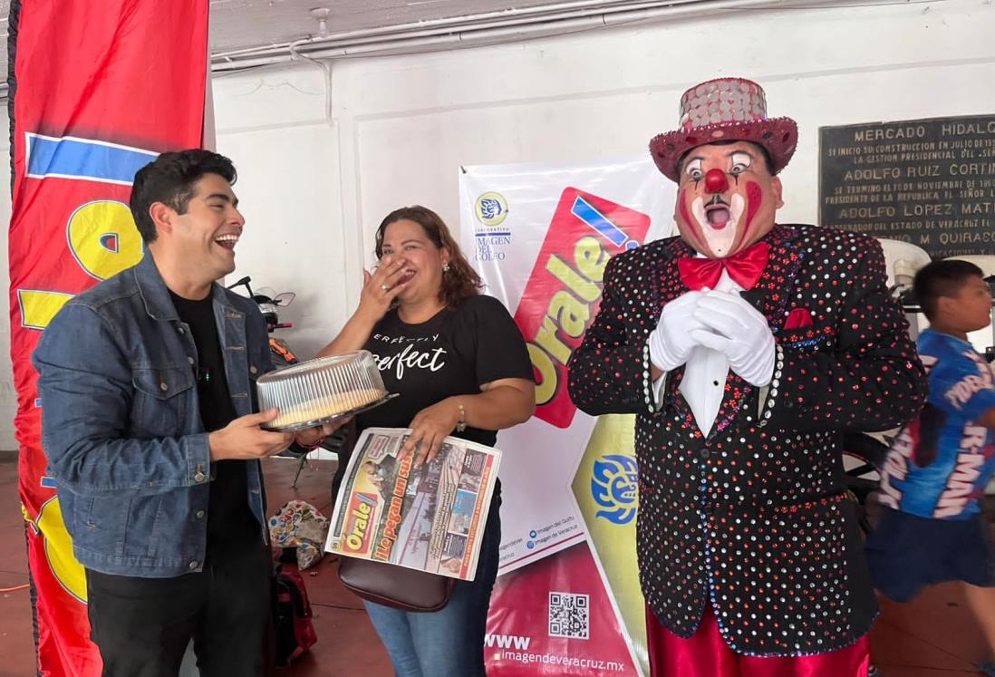 Órale Jarocho celebra con sus lectores en el Mercado Hidalgo de Veracruz