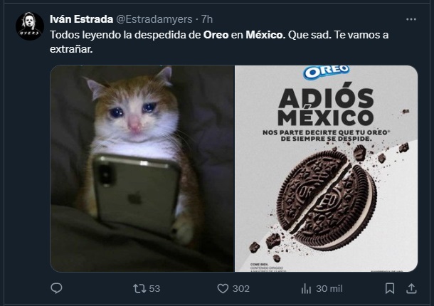 Galletas Oreo se van de México; los mejores MEMES que ha dejado esta noticia