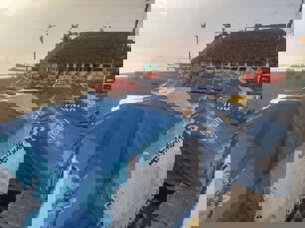 Pescadores de Veracruz amarran sus lanchas ante el ingreso del Frente Frío 42